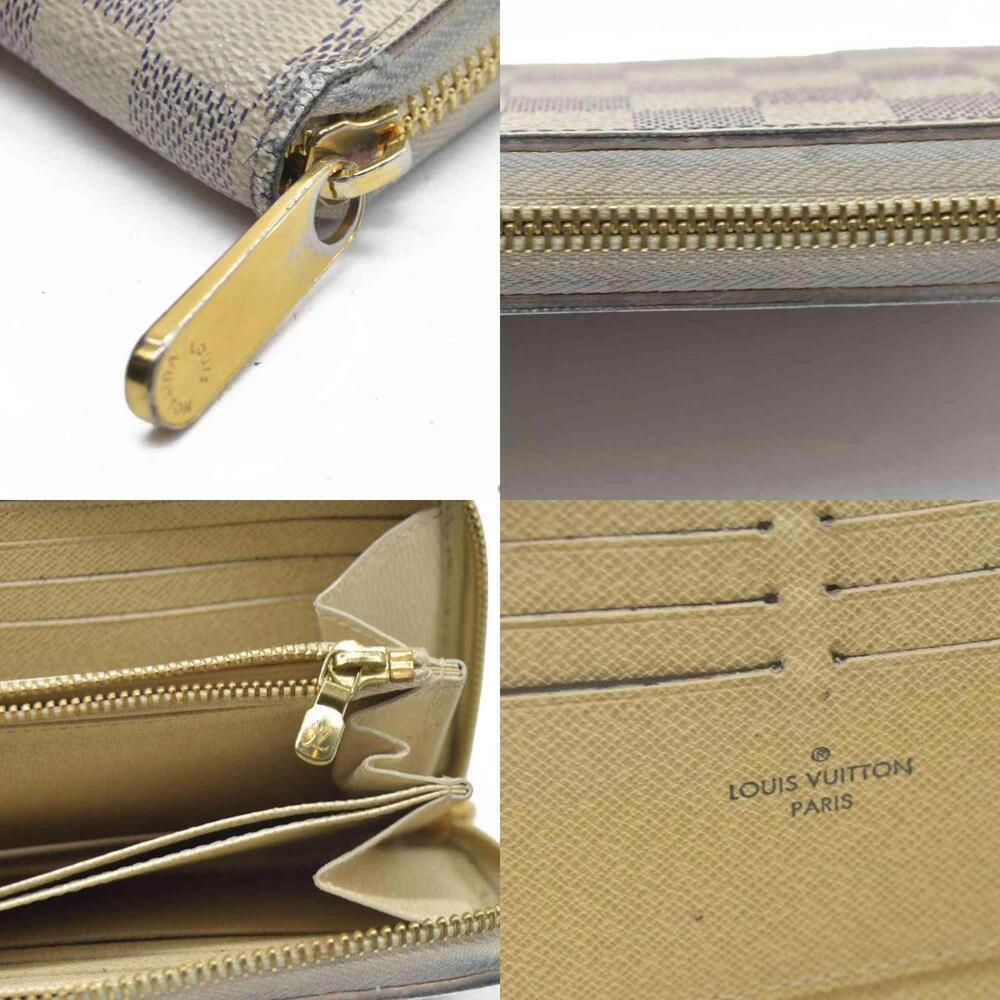 $915 Louis Vuitton Damier Azur Zippy Wallet SD3196 - Picture 5 of 15